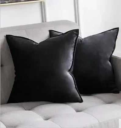 Samt Kissenbezug Luxus Optik Soft