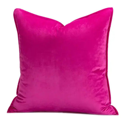 Samt Kissenbezug Luxus Optik Soft