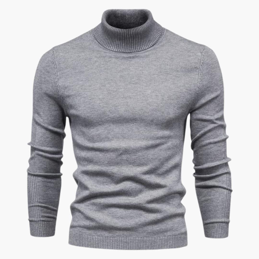 Exklusiver Rollkragenpullover für Herren 2