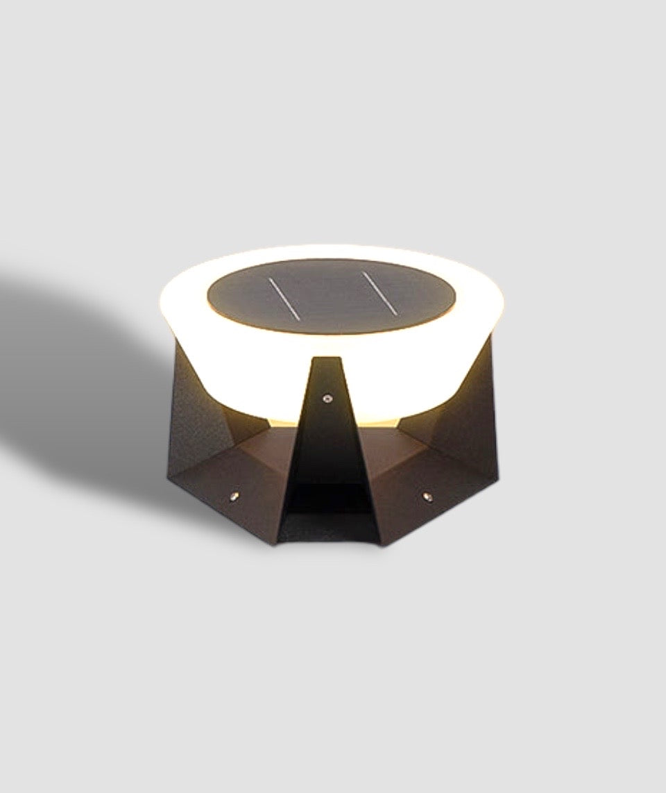 Solar LED Außenlampe Geometrisch Energiereich