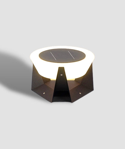 Solar LED Außenlampe Geometrisch Energiereich