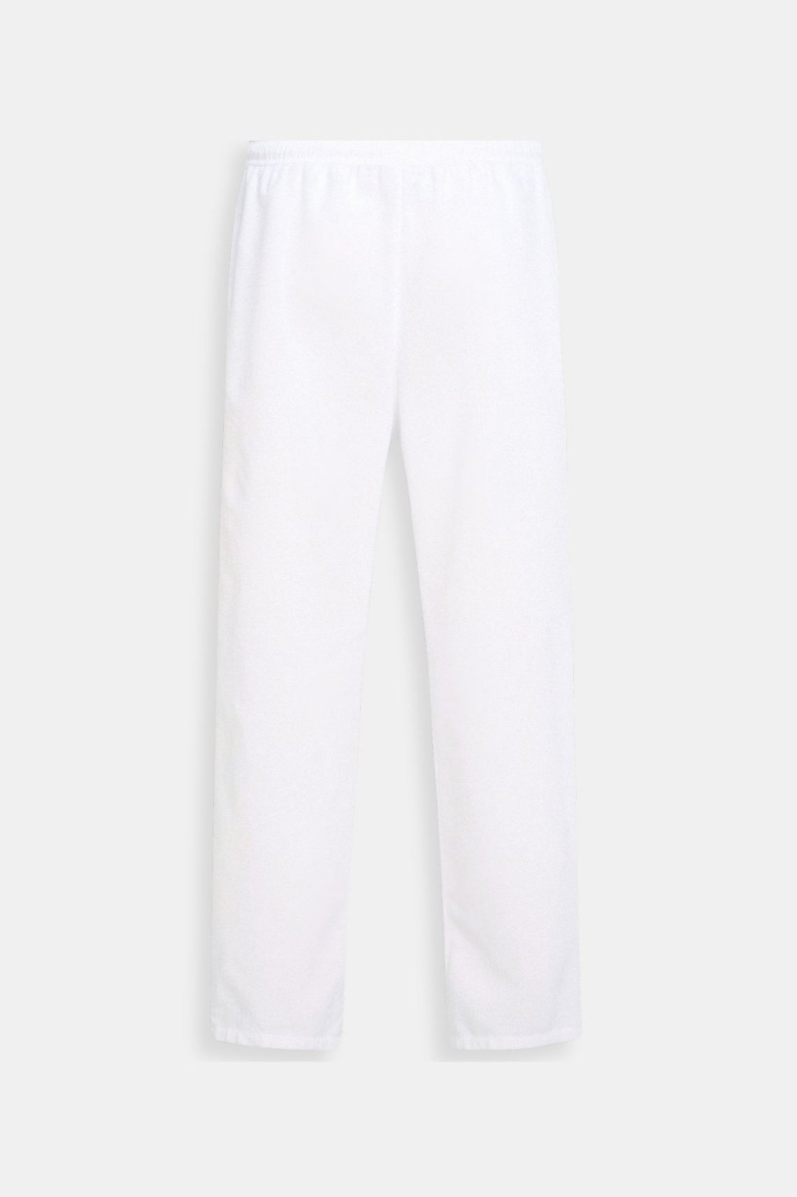 Weite Herrenhose Bequem Weiß Minimalistisch