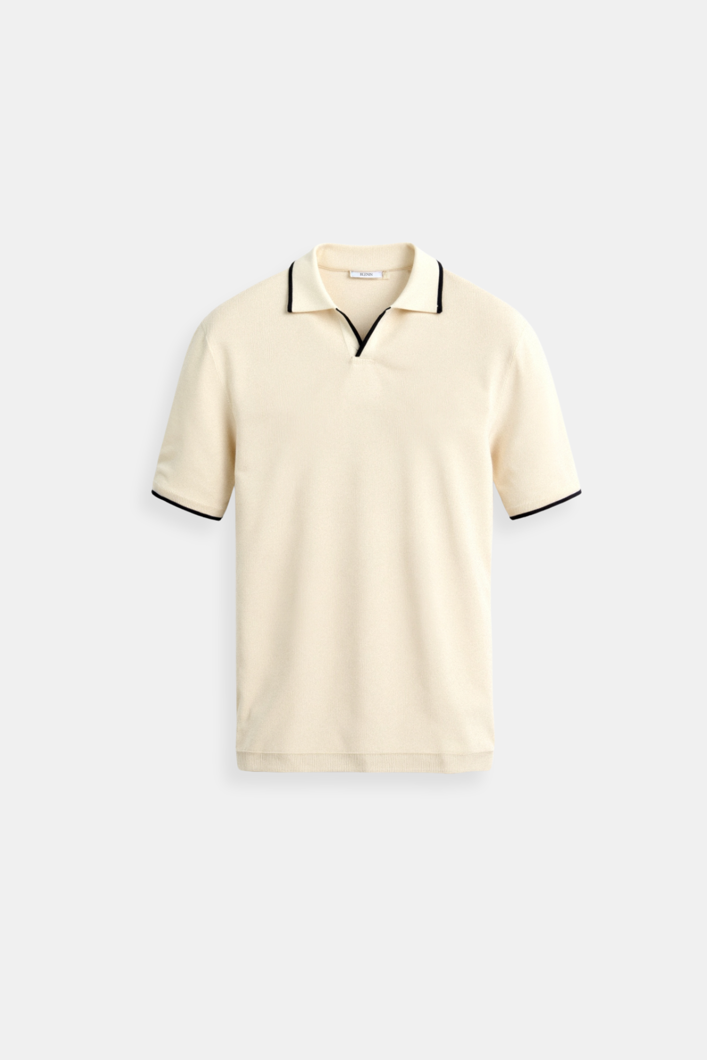Herren Poloshirt Elegantes Design Kontrastfarben Modern