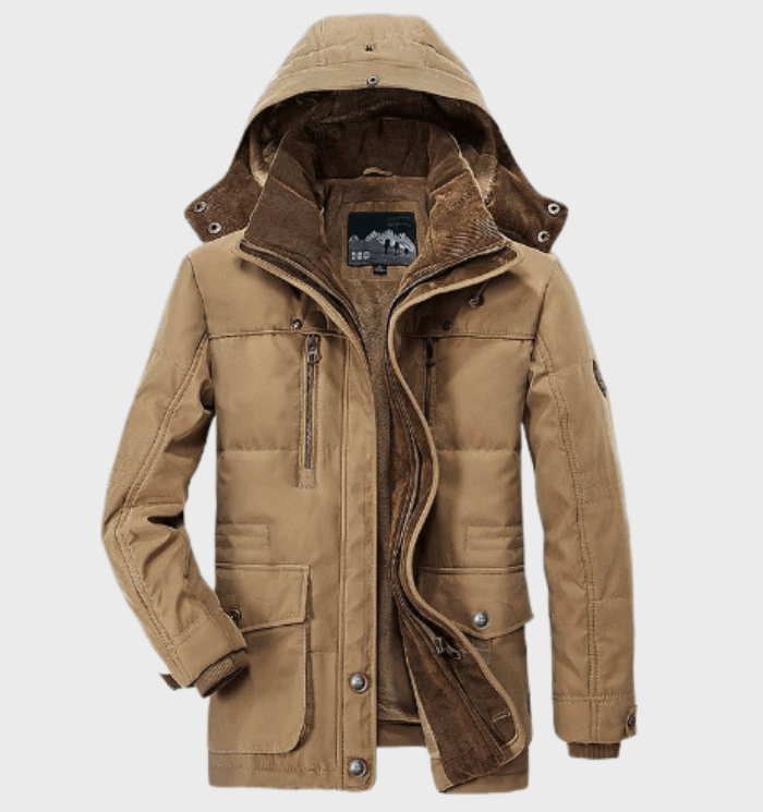 Wasserdichte Herren Winterjacke Atmungsaktiv Warm