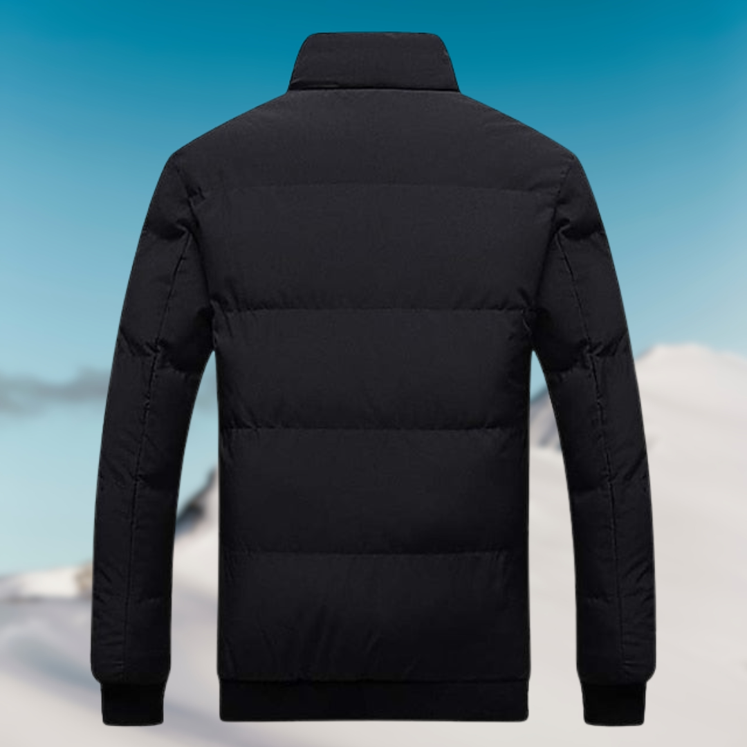 Männer Pufferjacke Warm Isoliert Wasserdicht