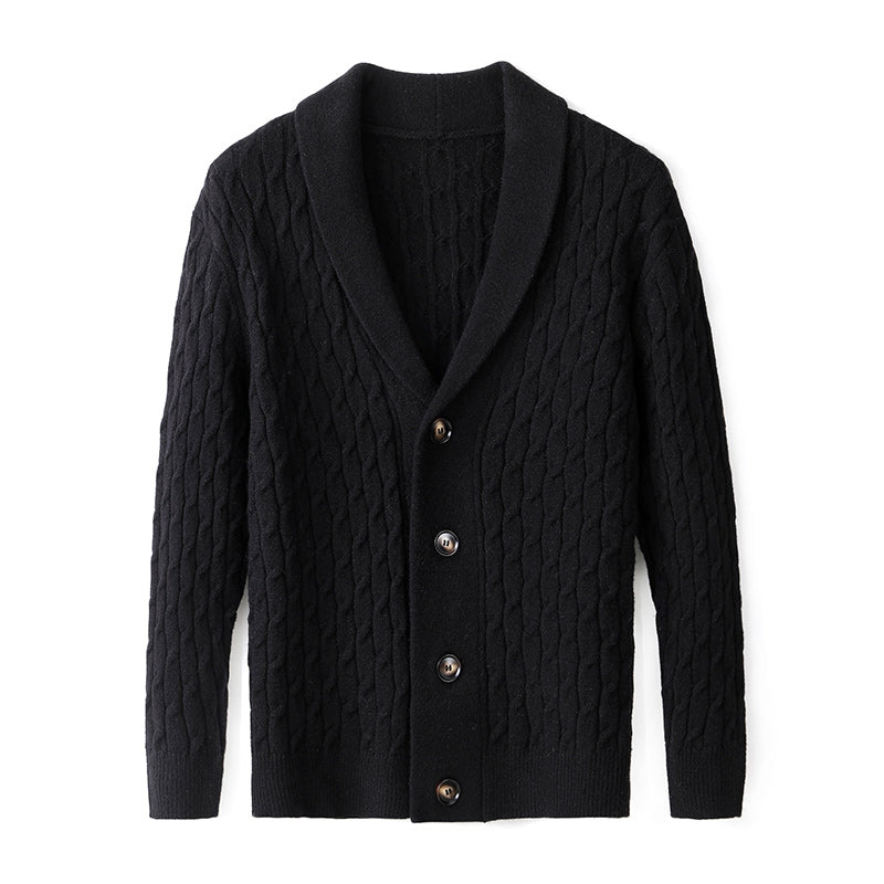 Herren Strickjacke Klassisch Elegante Qualität
