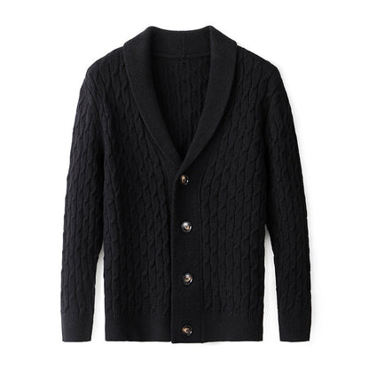 Herren Strickjacke Klassisch Elegante Qualität