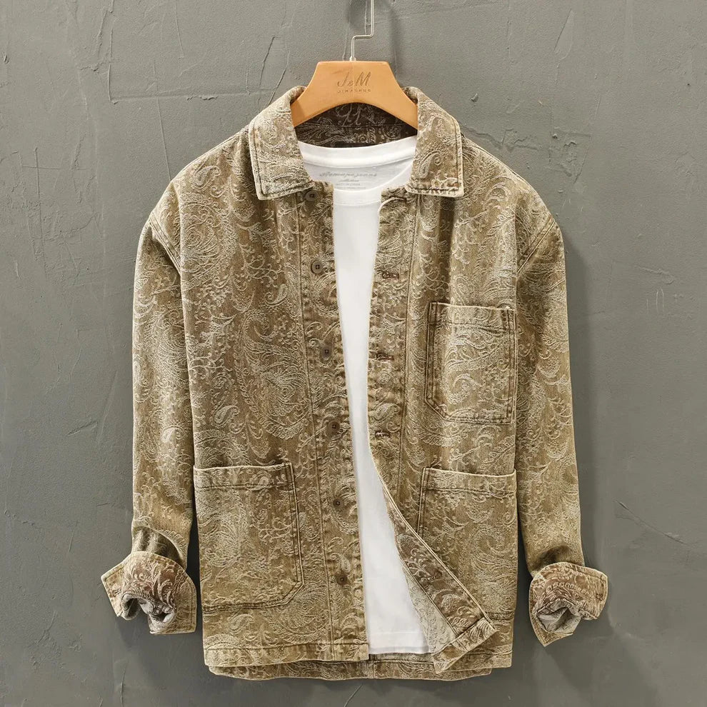Herren Lederjacke Vintage Style Klassisch