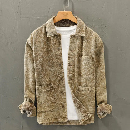 Herren Lederjacke Vintage Style Klassisch