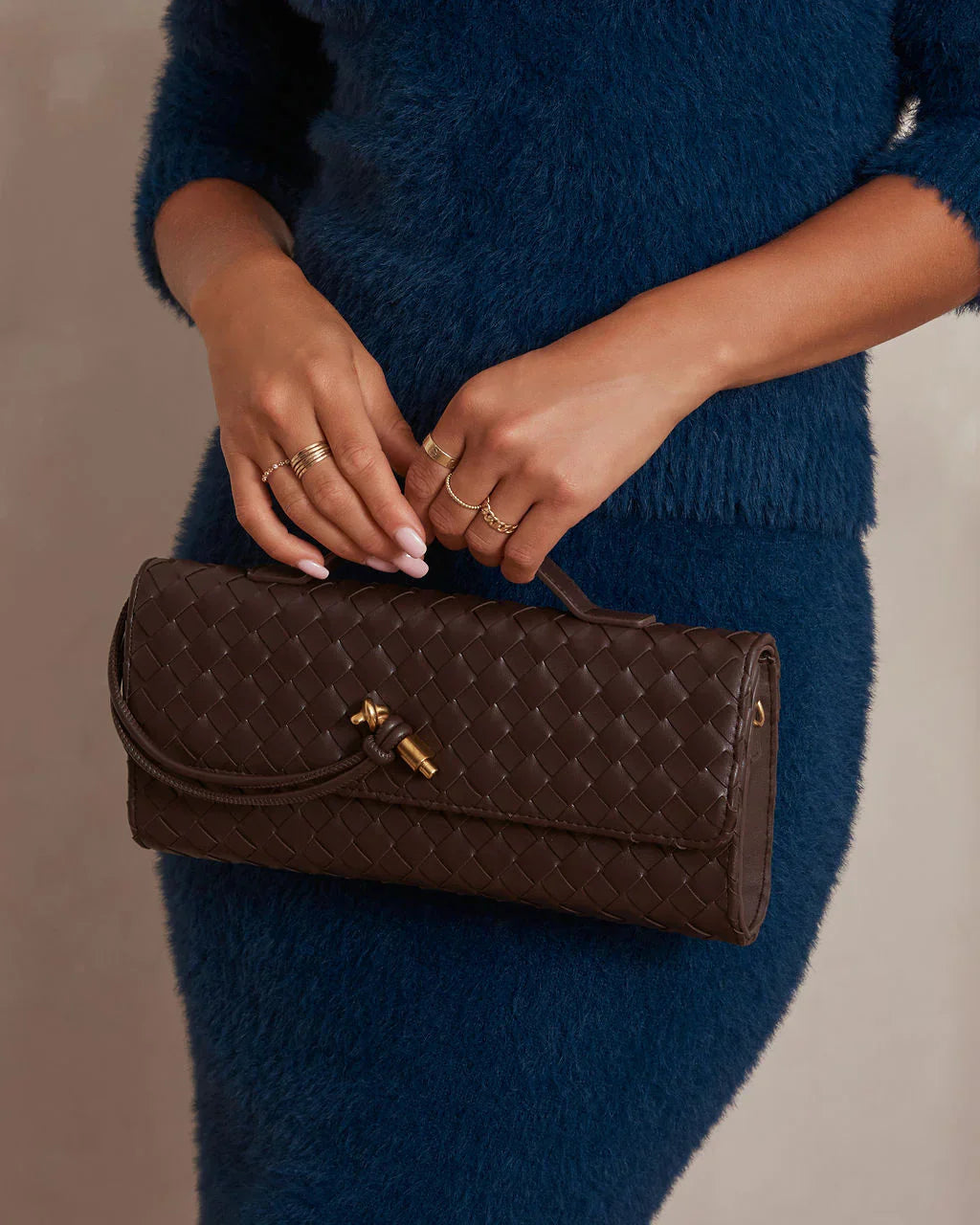 Damen Handtasche Geflochten Mode Berlin Stil - BerlinGlamour