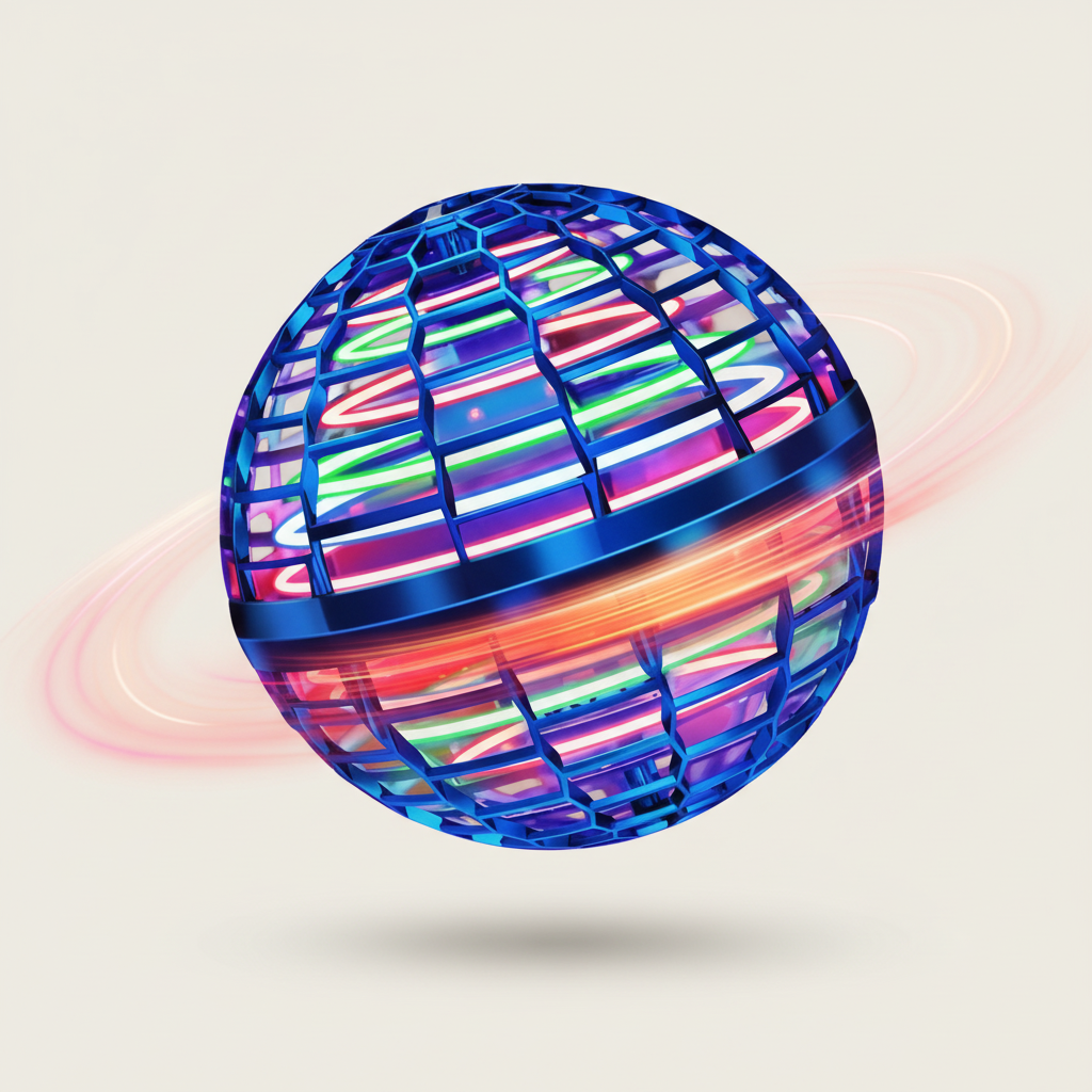 LED Hoverball Fliegender Ball mit USB-Ladefunktion - BerlinGlamour