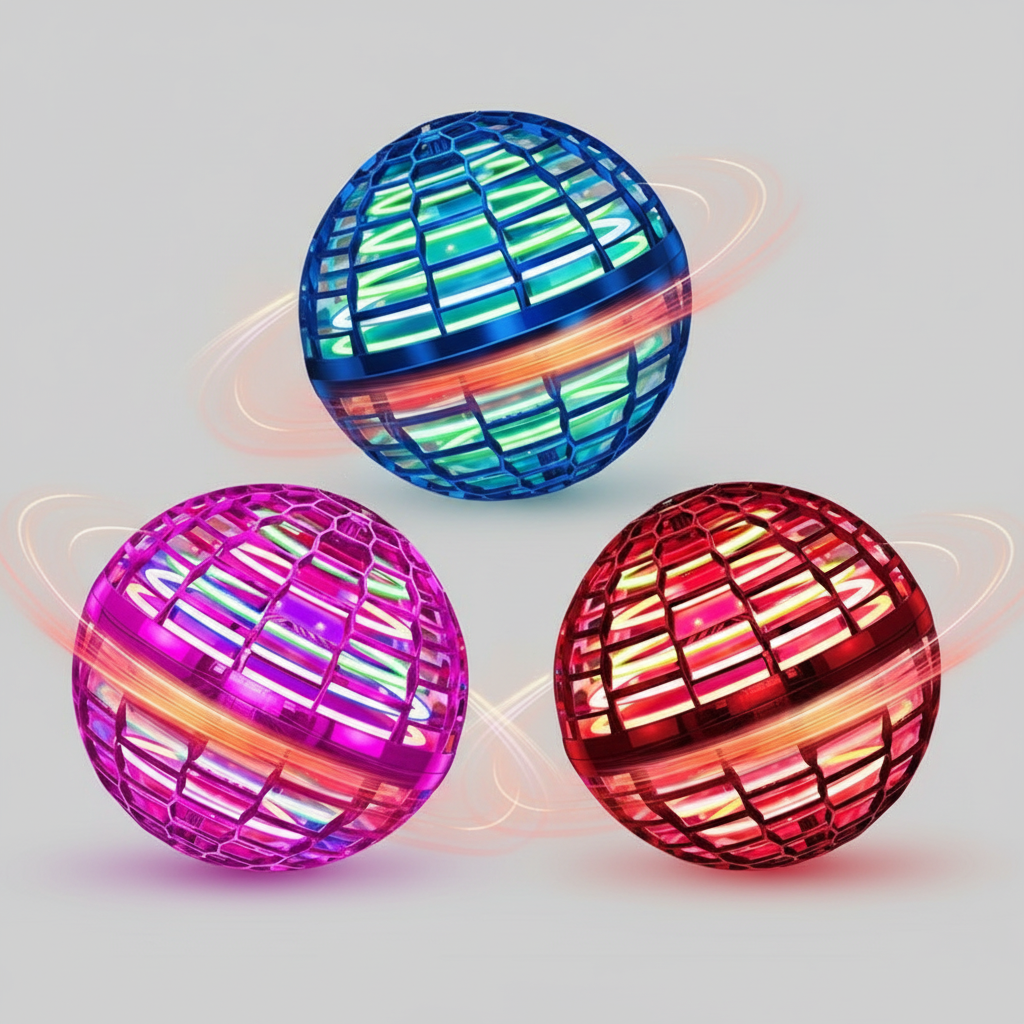 LED Hoverball Fliegender Ball mit USB-Ladefunktion