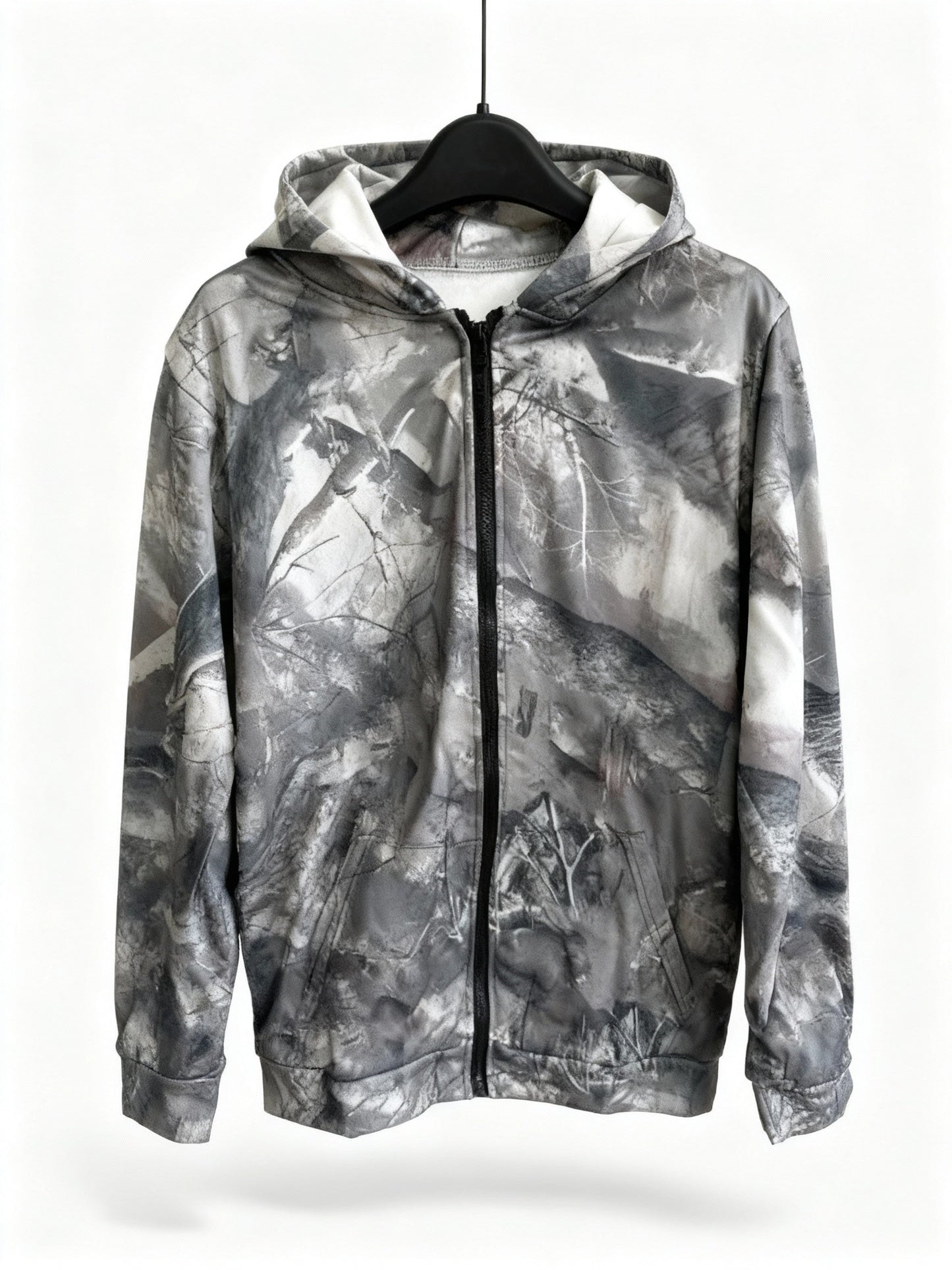 Camo Kapuzenpulli Übergröße Bequem Modern