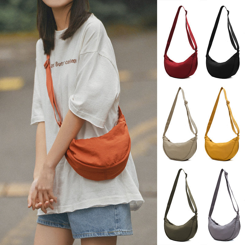 BerlinGlamour Halbmond Tasche Schick Modern Frauenhandtasche