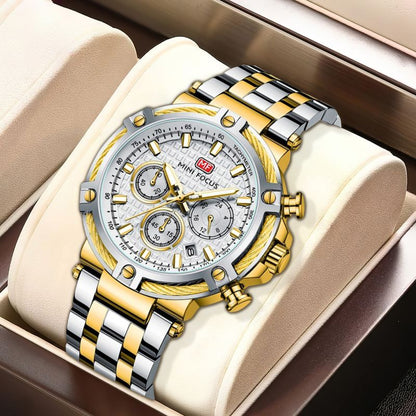 Herren Armbanduhr Maritime Quarzuhr Schwarz