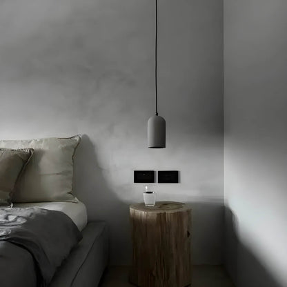 Industrielle Pendelleuchte Beton Modern Lampe Schattenfrei