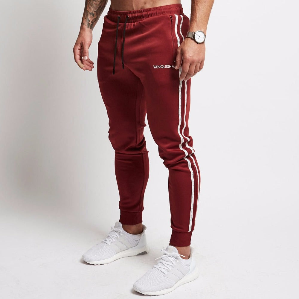 Herren Jogginghose Slim Fit Sport Hose Fitness