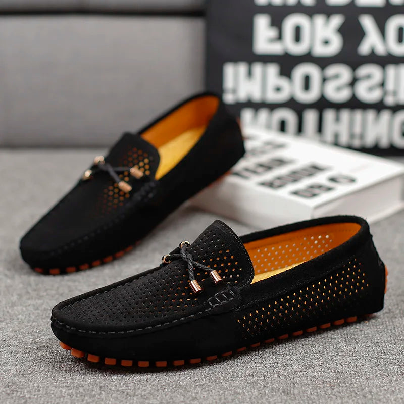 Lederschuhe Herren Atmungsaktiv Bequem