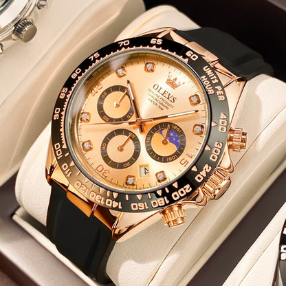 Herren Armbanduhr Edelstahl Elegante Analog