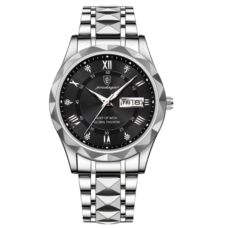 Herrenuhr Modern Edel Leder