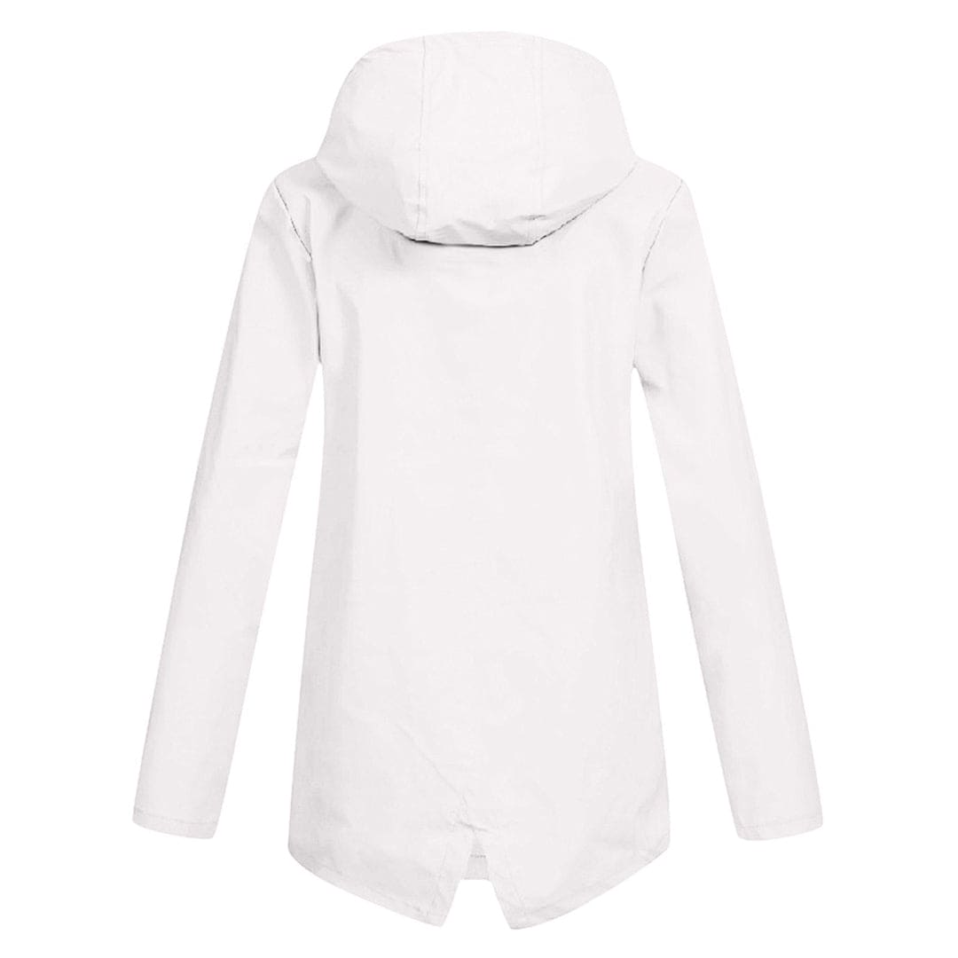 Damen Winterjacke Warm mit Kapuze Reißverschluss