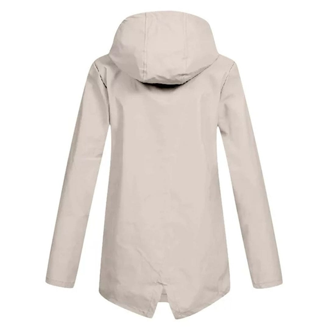 Damen Winterjacke Warm mit Kapuze Reißverschluss