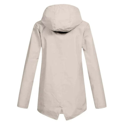 Damen Winterjacke Warm mit Kapuze Reißverschluss