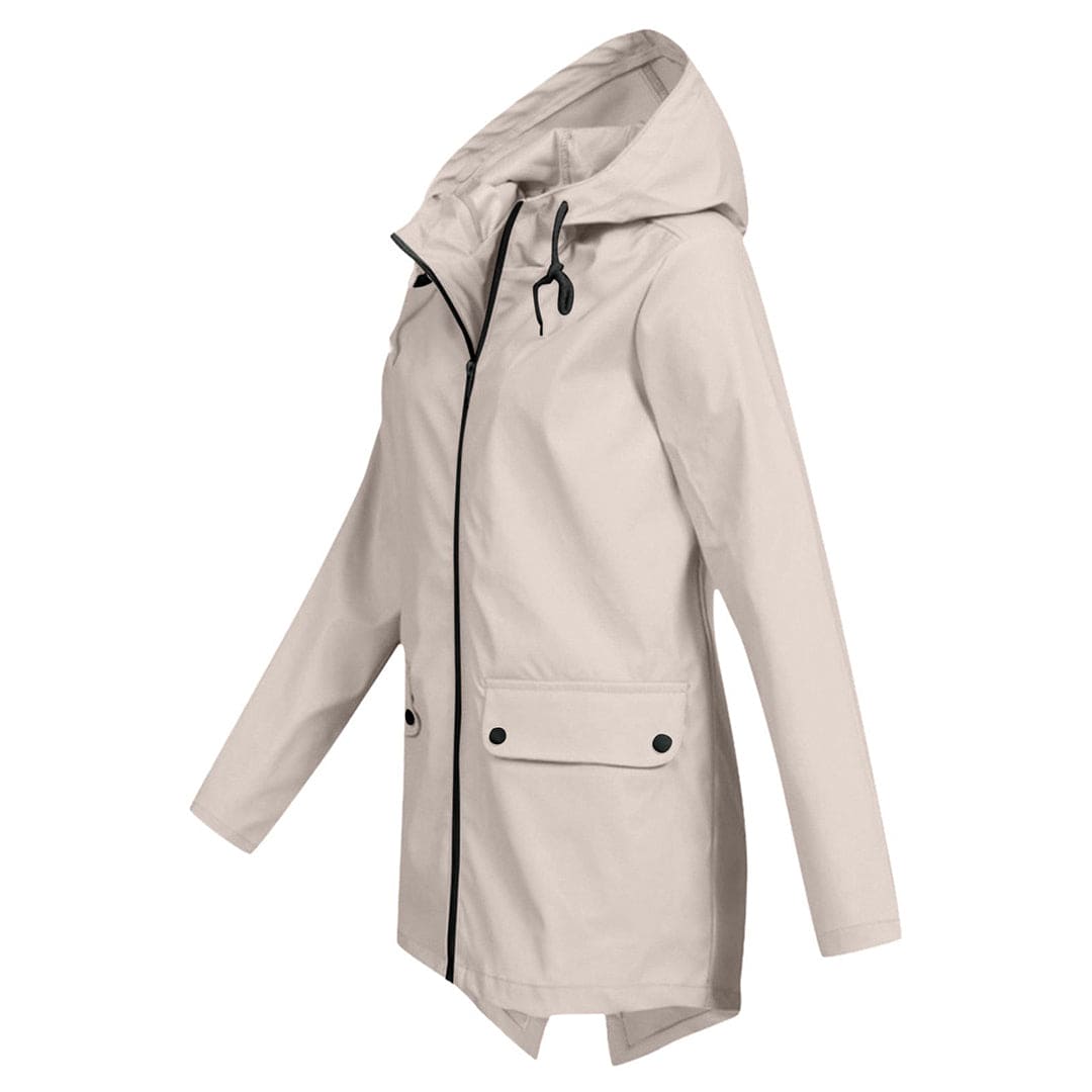 Damen Winterjacke Warm mit Kapuze Reißverschluss - BerlinGlamour