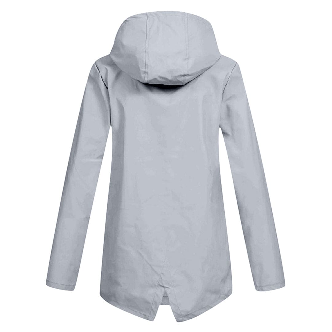 Damen Winterjacke Warm mit Kapuze Reißverschluss