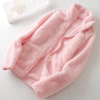 Damen Fleecejacke Warm Bequem Winter