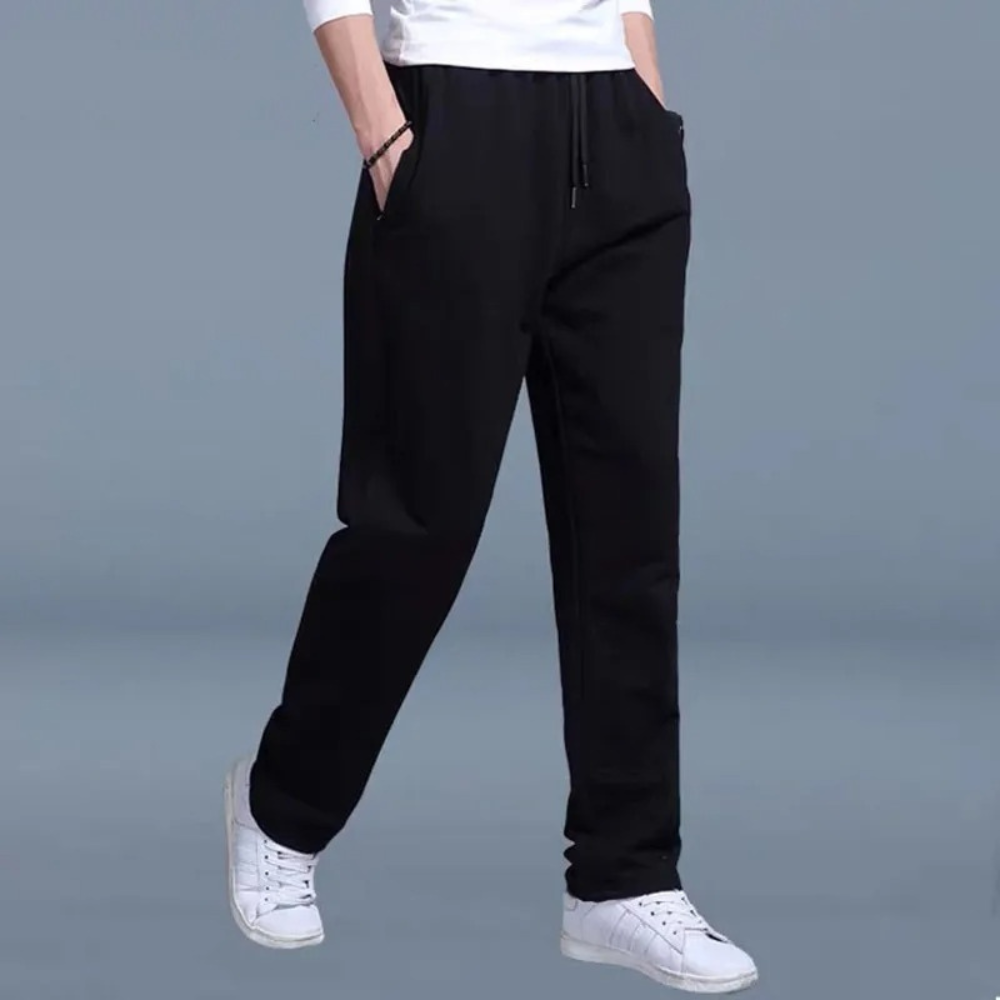 Herren Jogginghose Bequem Elastisch Baumwolle - BerlinGlamour