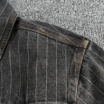 Herren Freizeithemd Anthrazit Modern Grau
