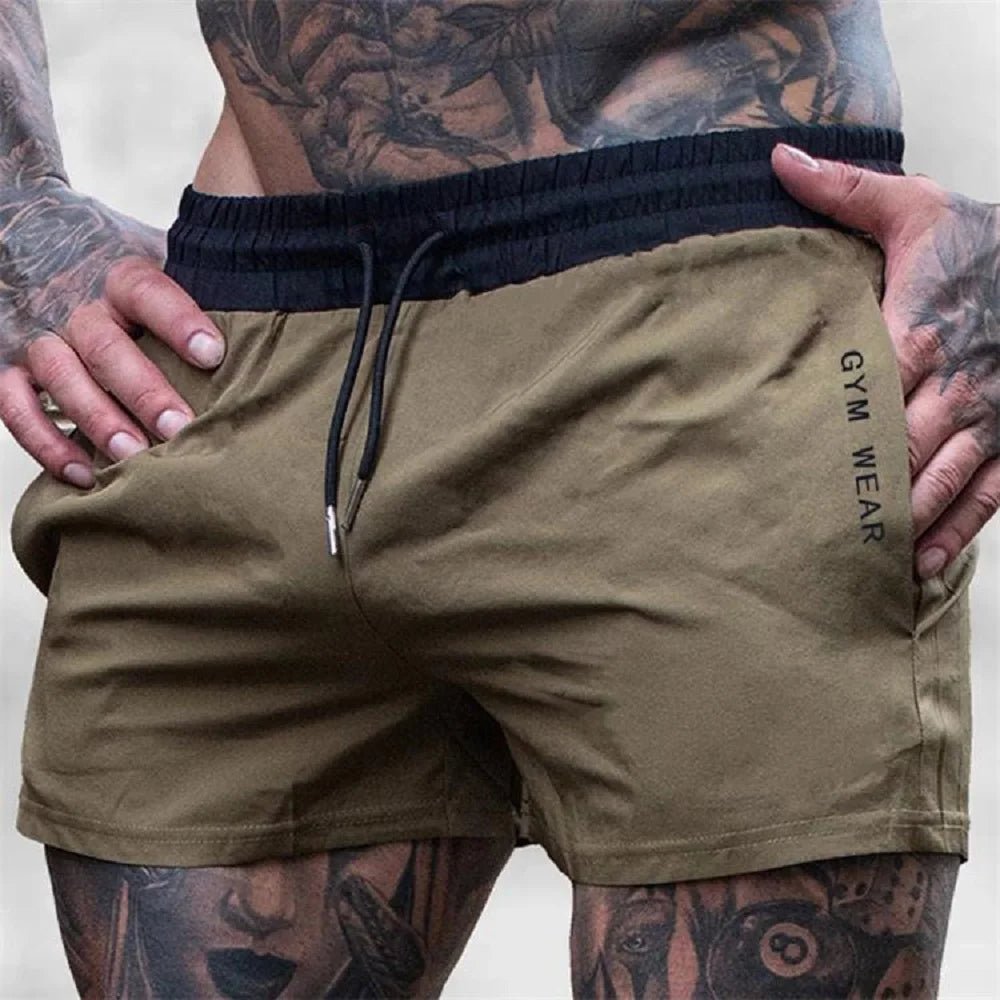 Herren Fitness Shorts Atmungsaktiv Sport