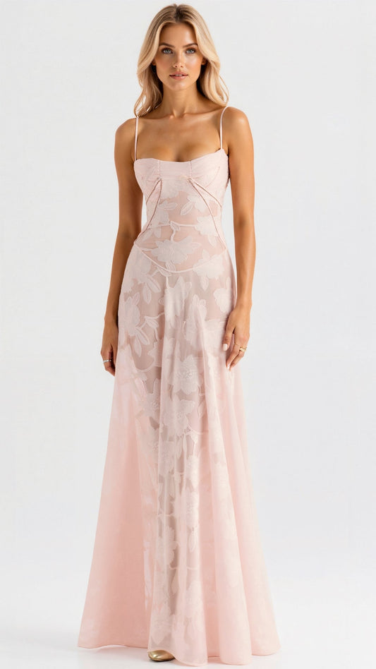 Elegantes Hochzeitskleid Maxikleid für Damen - BerlinGlamour