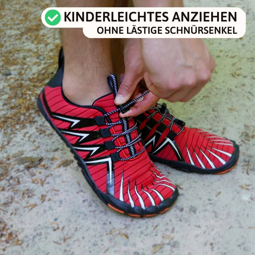 Barfußschuhe Herren Bequem Flexibel Laufschuhe