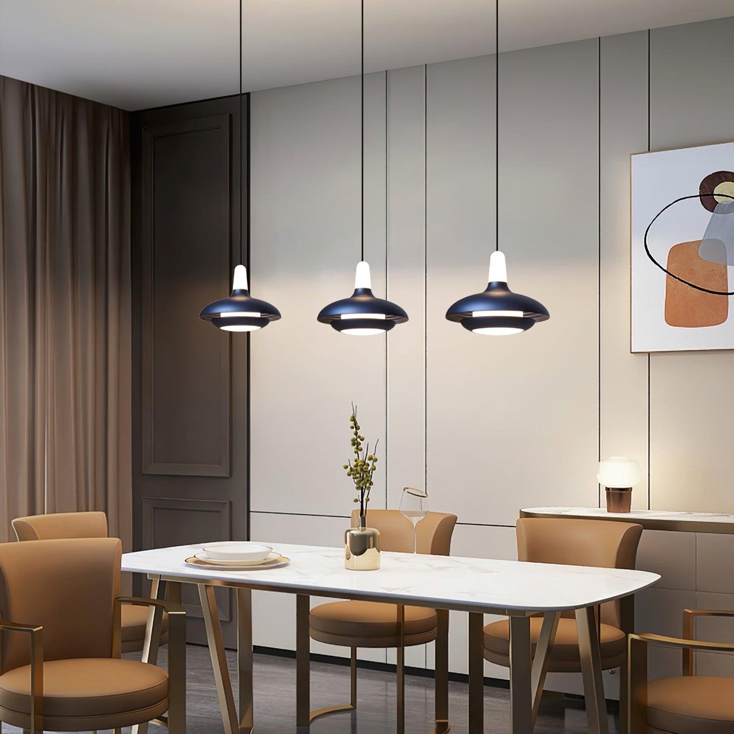 LED Pendelleuchte Modern Minimalistisch Dimmbar