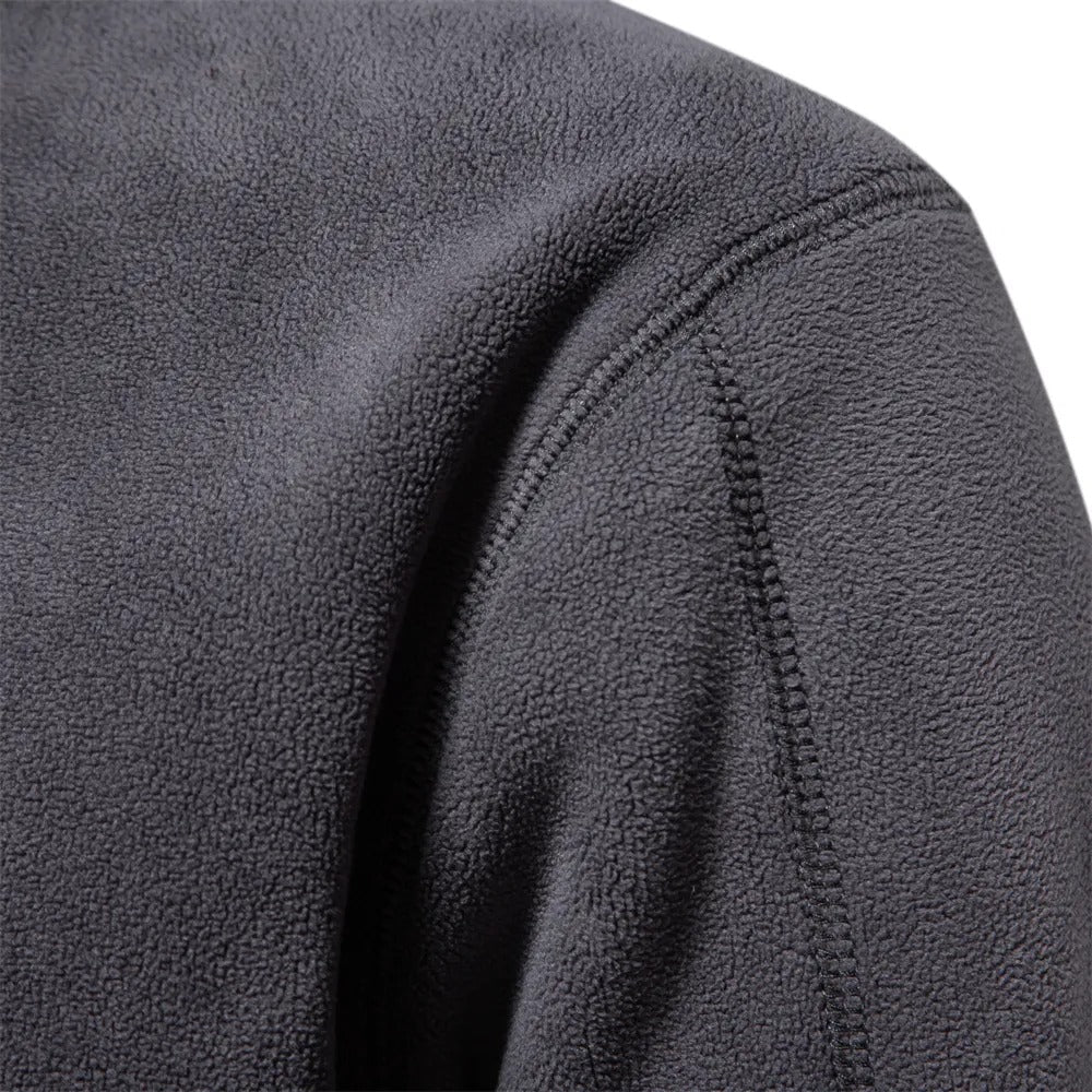Fleece-Pullover | Half-Zip | Warm | Quarter-Zip-Fleece | Herren-Fleece-Chaps Herrenmode