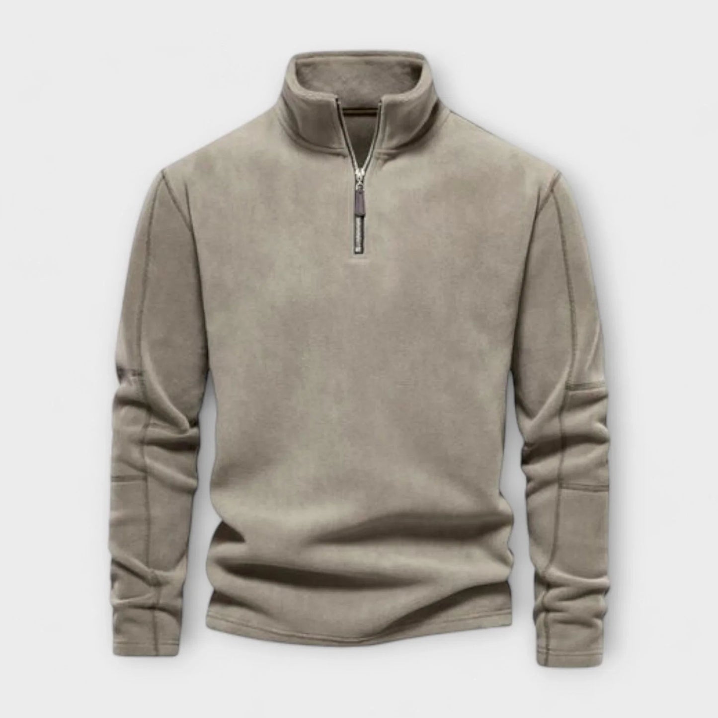 Fleece Langarm Pullover für Herren 4
