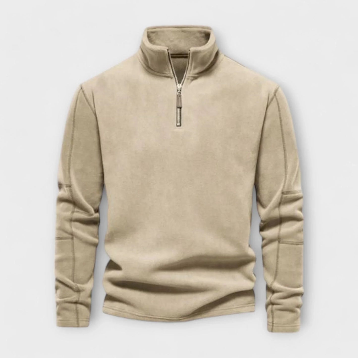 Fleece Langarm Pullover für Herren 6