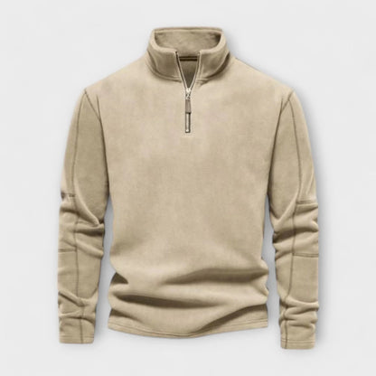 Fleece Langarm Pullover für Herren 6
