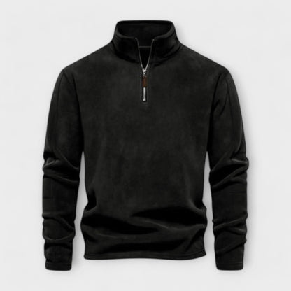 Fleece Langarm Pullover für Herren 7