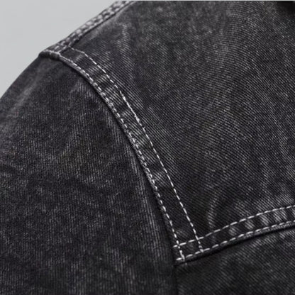 Fleecegefütterte Jeansjacke für Herren 3