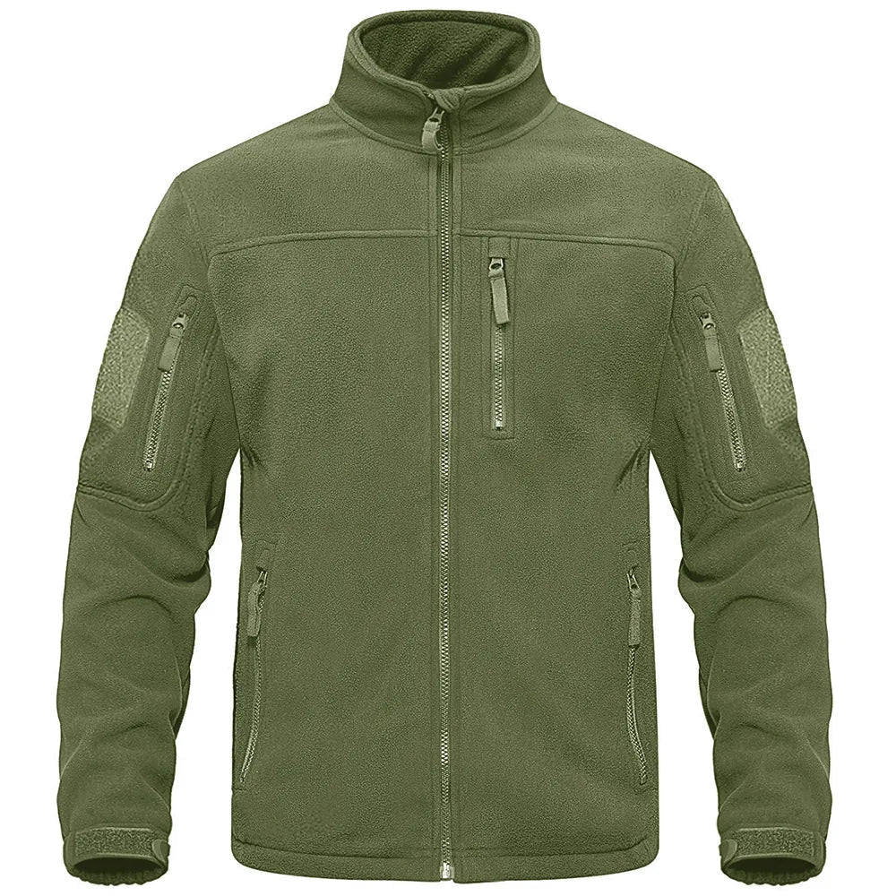 Herren Fleecejacke Warm Zip Up Funktionsshirt - BerlinGlamour