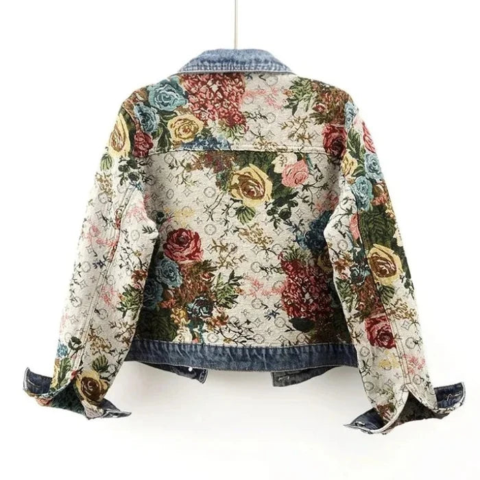 Bio-Baumwolle Jeansjacke Damen Cropped Öko-Freundlich - BerlinGlamour