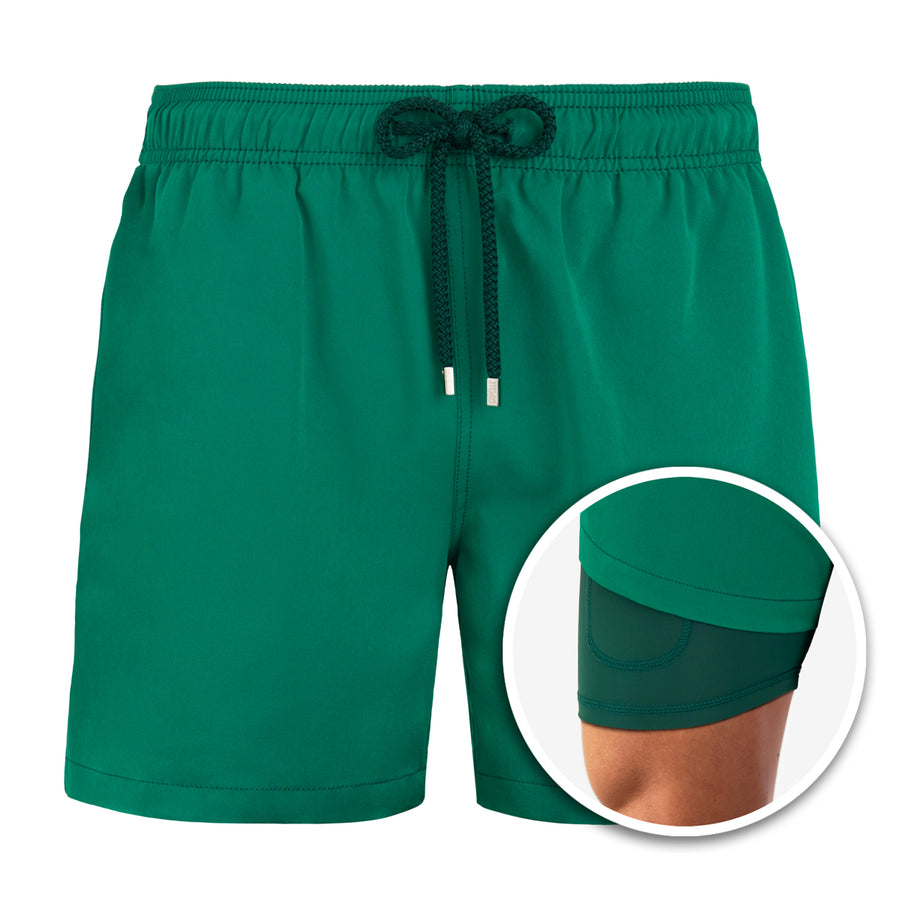 Florida Badeshorts-Grün-S-Chaps Herrenmode