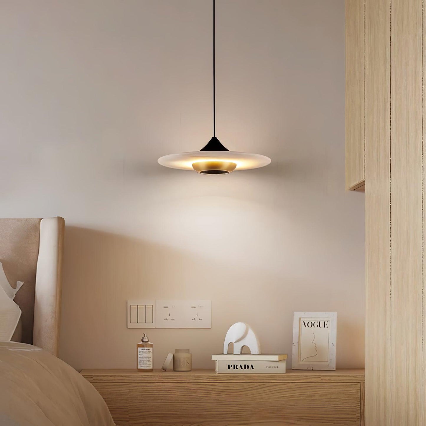 Moderne Marmor Deckenlampe LED Hängeleuchte Luxus