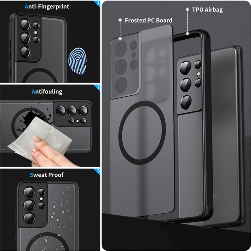 Samsung Hülle Stoßfest Magnetisch Schutzcover Berlin