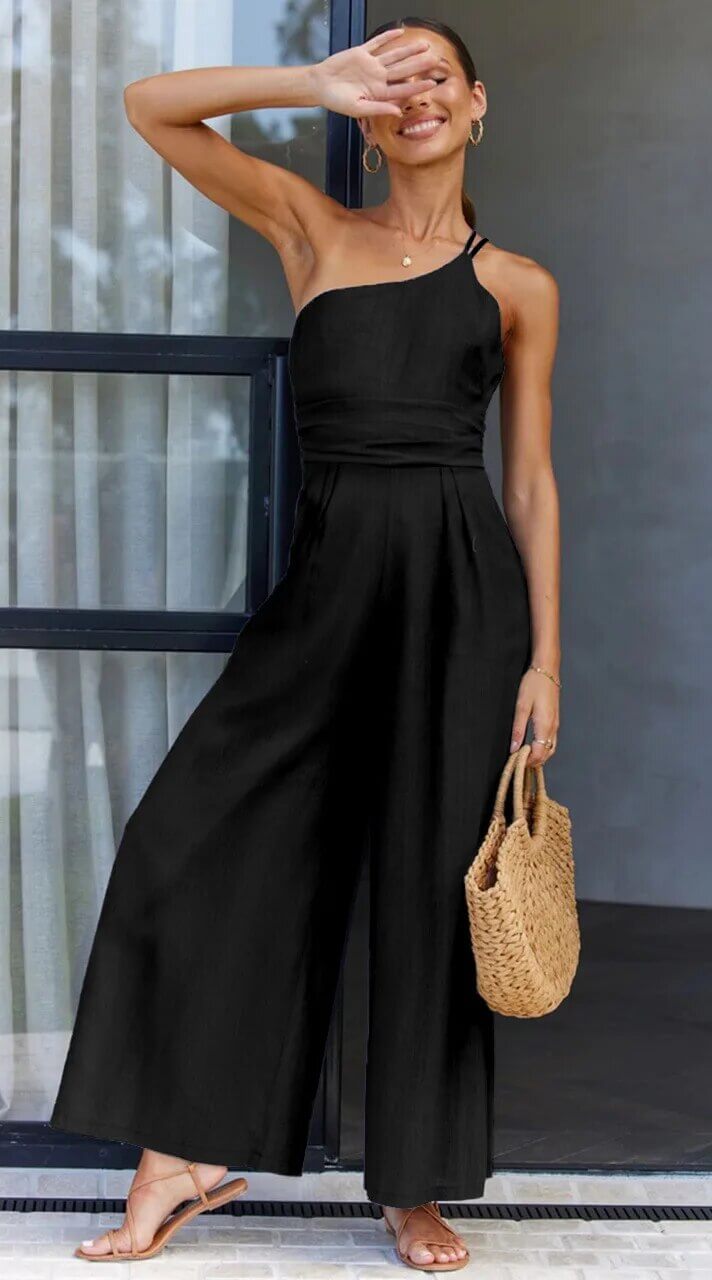 Schicke Jumpsuit mit Rückenausschnitt Damen
