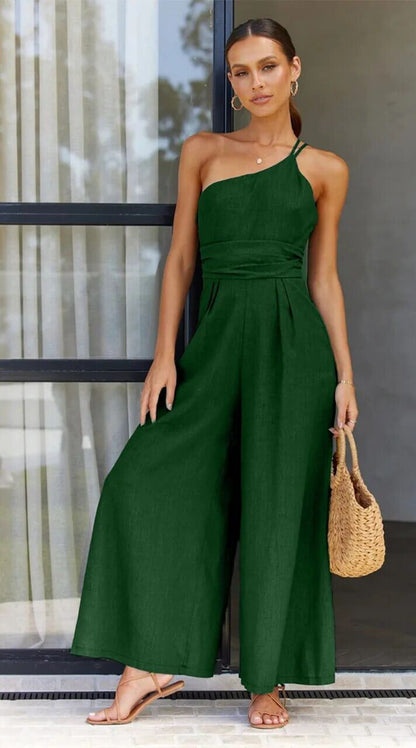 Schicke Jumpsuit mit Rückenausschnitt Damen - BerlinGlamour