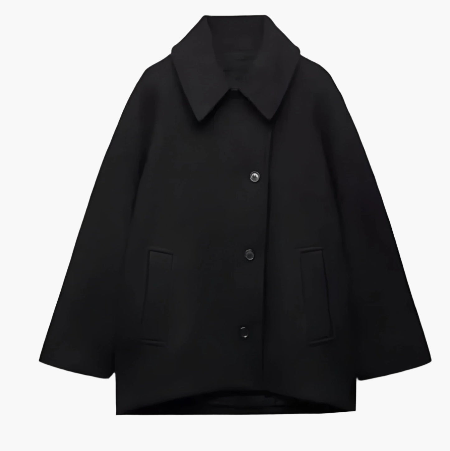 Damen Wintermantel Oversized Geschnürt Warm